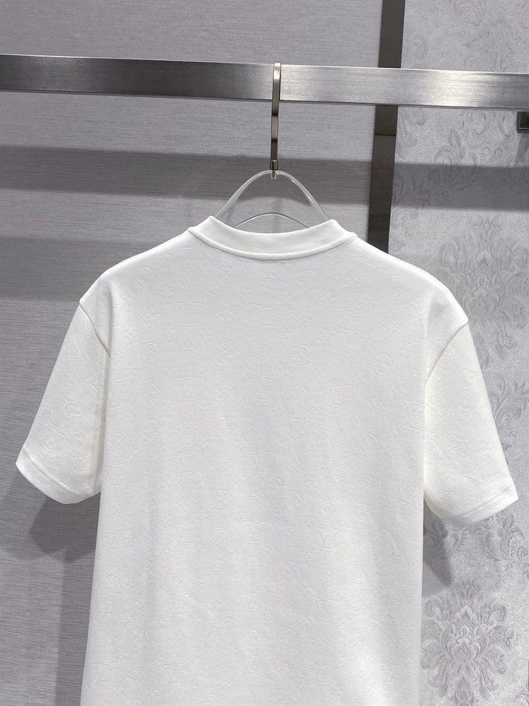 LOUIS VUITTON PIQUE COTTON T-SHIRT - V007