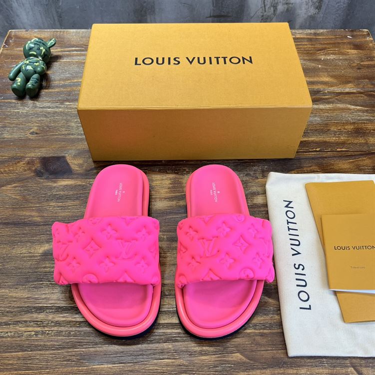 LOUIS VUITTON POOL PILLOW FLAT COMFORT MULE - S107