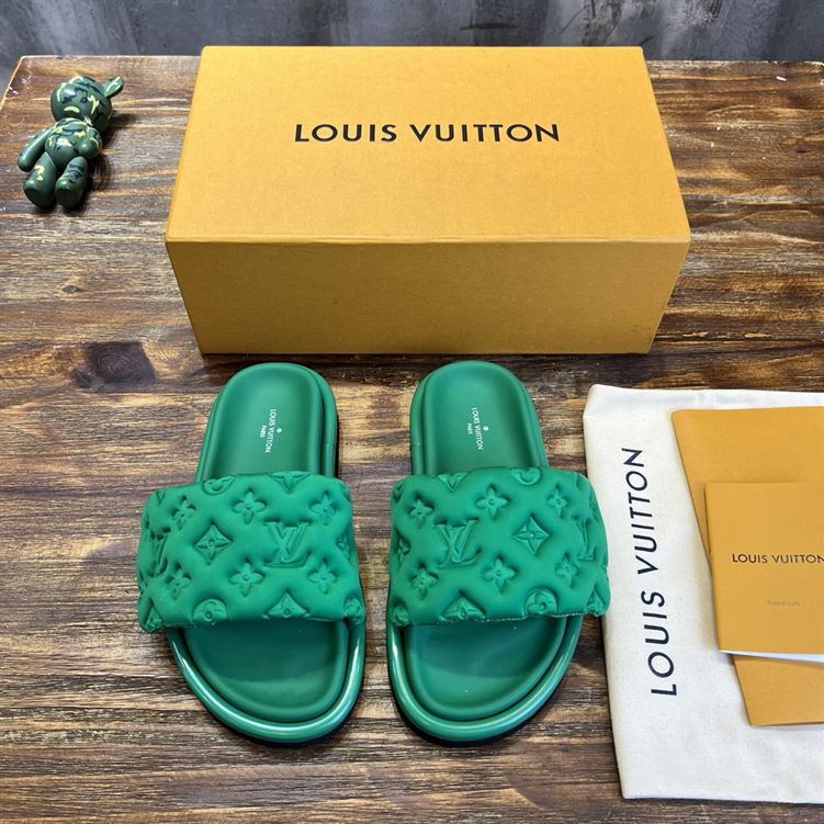 LOUIS VUITTON POOL PILLOW FLAT COMFORT MULE - S111