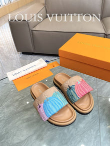 LOUIS VUITTON POOL PILLOW FLAT COMFORT MULE - S129