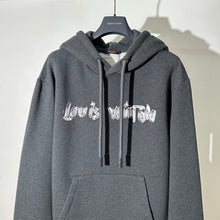 LOUIS VUITTON PRINTED COTTON HOODIE - J009