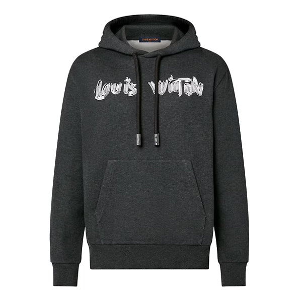 LOUIS VUITTON PRINTED COTTON HOODIE - J009