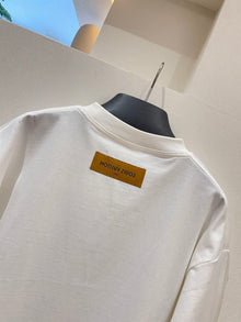 LOUIS VUITTON PRINTED COTTON T-SHIRT - V050