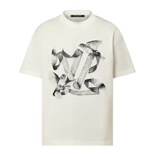 LOUIS VUITTON PRINTED COTTON T-SHIRT - V050