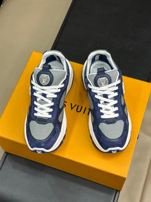 LOUIS VUITTON RUN 55 SNEAKER MARINE - L111