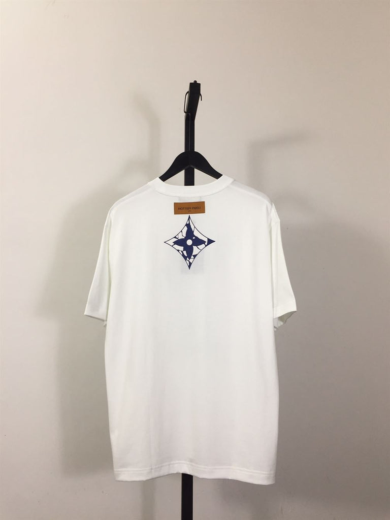 LOUIS VUITTON SHORT-SLEEVED COTTON CREWNECK - V024