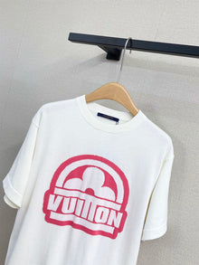 LOUIS VUITTON SHORT-SLEEVED COTTON CREWNECK - V066