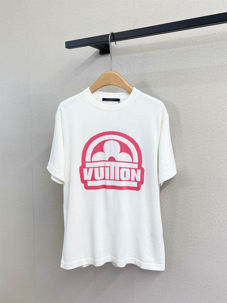 LOUIS VUITTON SHORT-SLEEVED COTTON CREWNECK - V066