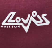 LOUIS VUITTON SHORT-SLEEVED COTTON INTARSIA CREWNECK - V071