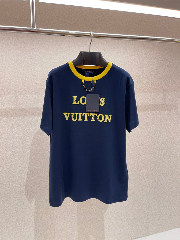 LOUIS VUITTON SHORT-SLEEVED COTTON T-SHIRT - V073