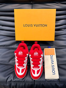 LOUIS VUITTON SKATE SNEAKER RED WHITE - L087