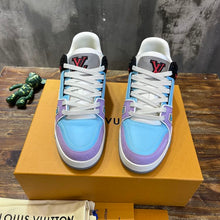 LOUIS VUITTON SNEAKER LV TRAINER BLUE - L066