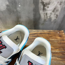 LOUIS VUITTON SNEAKER LV TRAINER BLUE - L066