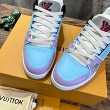 LOUIS VUITTON SNEAKER LV TRAINER BLUE - L066