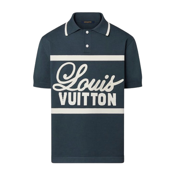 LOUIS VUITTON VINTAGE CYCLING POLO SHIRT - V074