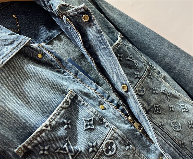 LOUIS VUITTON WORKWEAR DENIM JACKET - CC018