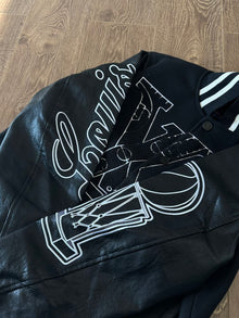 LOUIS VUITTON X NBA LEATHER BASKETBALL JACKET - CC013