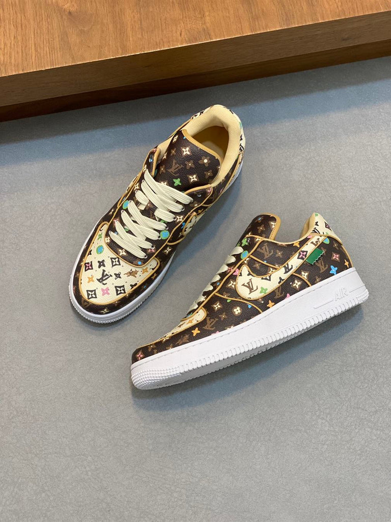 LOUIS VUITTON X NIKE AIR FORCE 1 SNEAKER - L105