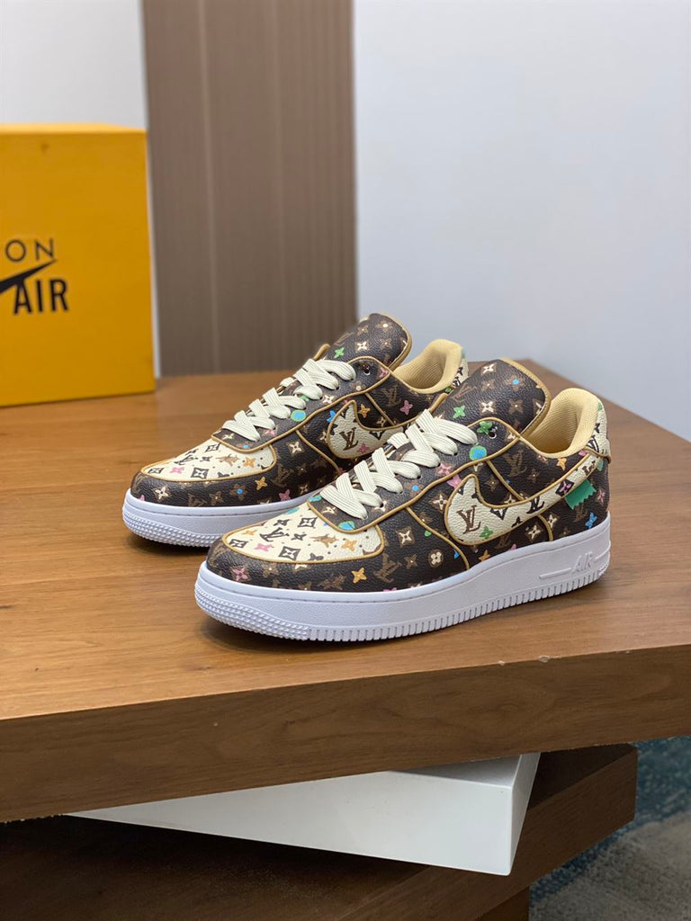 LOUIS VUITTON X NIKE AIR FORCE 1 SNEAKER - L105