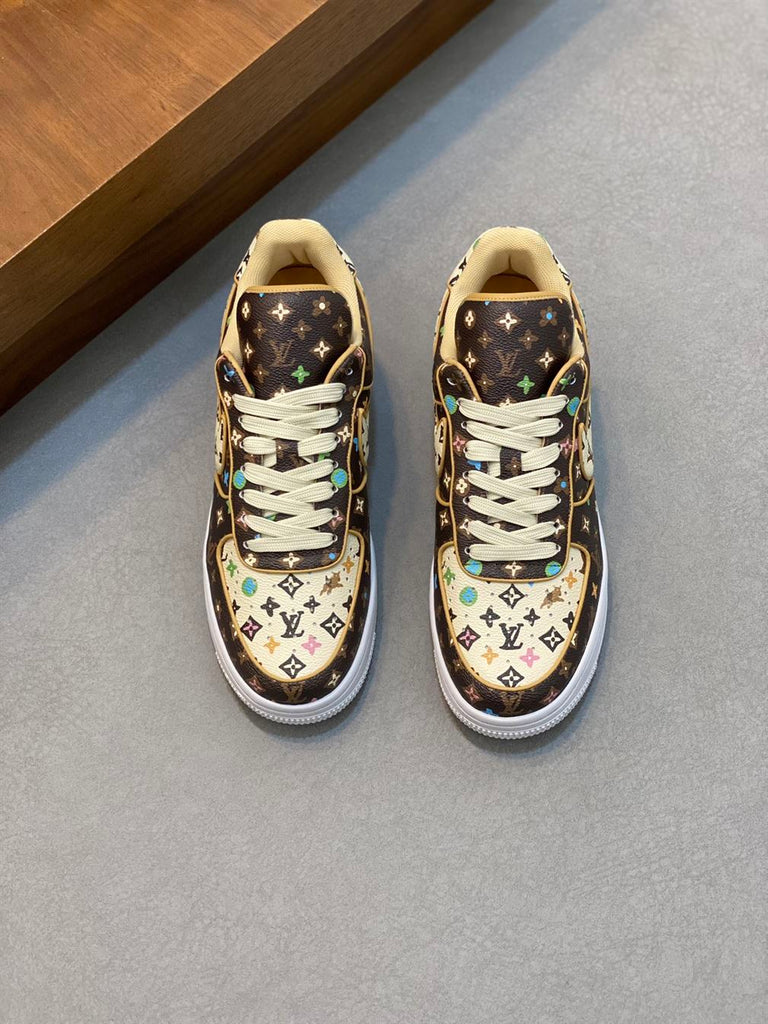 LOUIS VUITTON X NIKE AIR FORCE 1 SNEAKER - L105