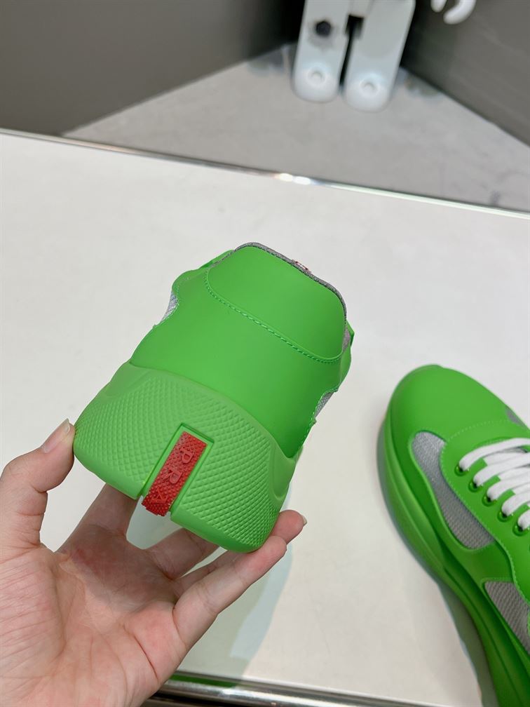 PRADA AMERICA'S CUP SNEAKERS APPLE GREEN - P022