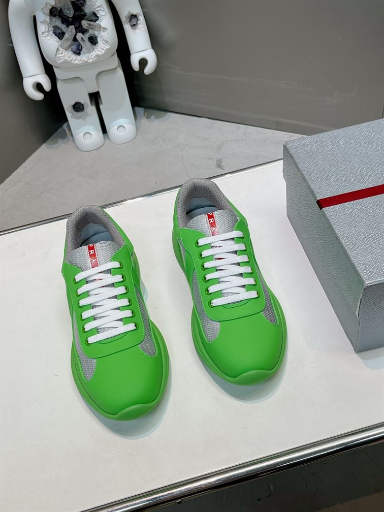 PRADA AMERICA'S CUP SNEAKERS APPLE GREEN - P022