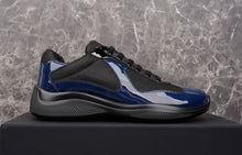 PRADA AMERICA'S CUP SNEAKERS BLACK BLUE - P005