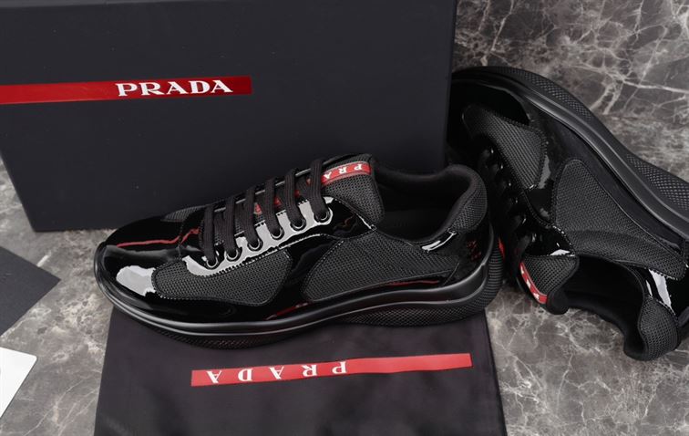 PRADA AMERICA'S CUP SNEAKERS BLACK - P001