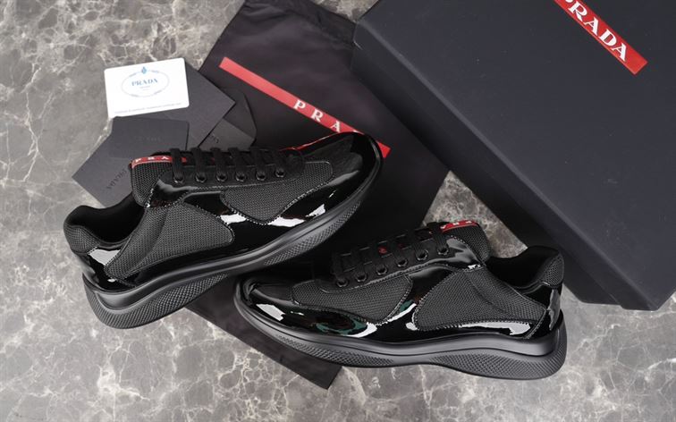 PRADA AMERICA'S CUP SNEAKERS BLACK - P001