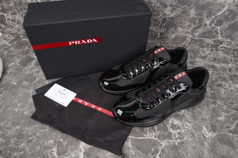 PRADA AMERICA'S CUP SNEAKERS BLACK - P001