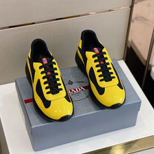 PRADA AMERICA'S CUP SNEAKERS BLACK YELLOW - P017