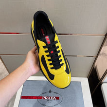 PRADA AMERICA'S CUP SNEAKERS BLACK YELLOW - P017