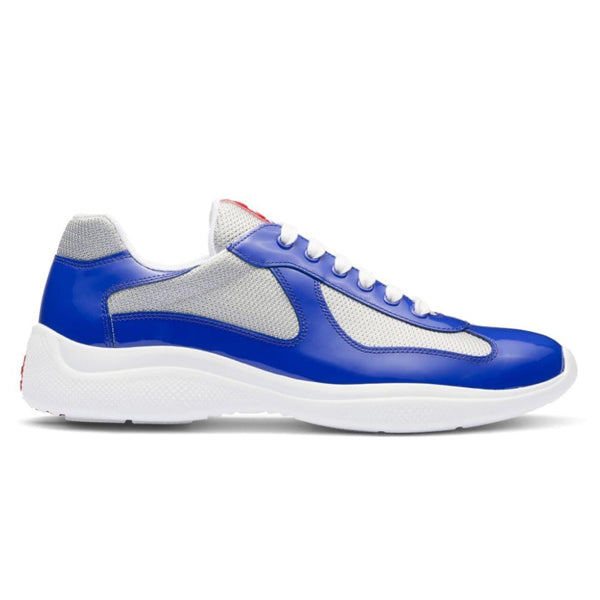 PRADA AMERICA'S CUP SNEAKERS BLUE SILVER - P008