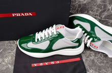 PRADA AMERICA'S CUP SNEAKERS GREEN SILVER - P007