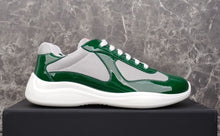 PRADA AMERICA'S CUP SNEAKERS GREEN SILVER - P007