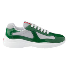 PRADA AMERICA'S CUP SNEAKERS GREEN SILVER - P007