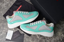 PRADA AMERICA'S CUP SNEAKERS JADE SILVER - P002