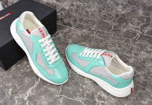 PRADA AMERICA'S CUP SNEAKERS JADE SILVER - P002