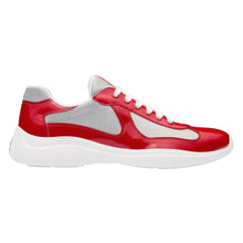 PRADA AMERICA'S CUP SNEAKERS RED SILVER - P003