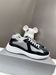 PRADA AMERICA'S CUP SNEAKERS ROYAL BLUE SILVER - P004