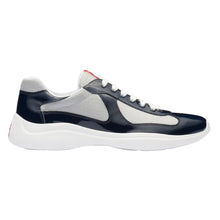 PRADA AMERICA'S CUP SNEAKERS ROYAL BLUE SILVER - P004