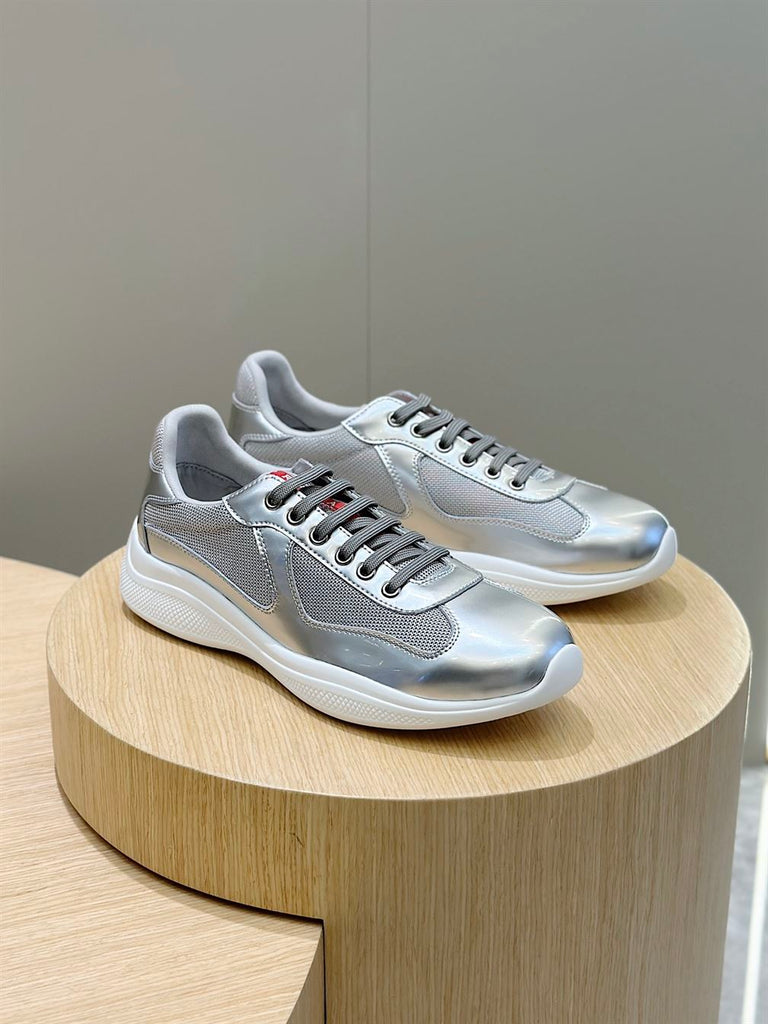 PRADA AMERICA'S CUP SNEAKERS SILVER - P047