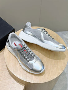 PRADA AMERICA'S CUP SNEAKERS SILVER - P047