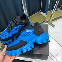 PRADA CLOUDBUST THUNDER SNEAKERS BLACK BLUE - P015