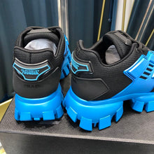 PRADA CLOUDBUST THUNDER SNEAKERS BLACK BLUE - P015