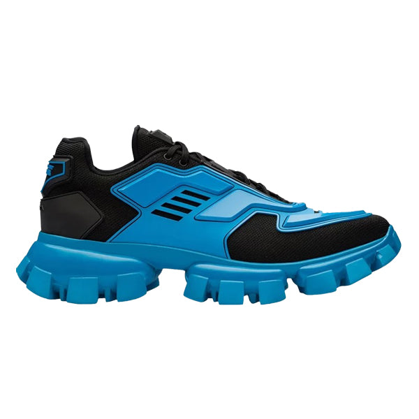 PRADA CLOUDBUST THUNDER SNEAKERS BLACK BLUE - P015