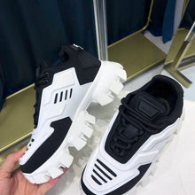 PRADA CLOUDBUST THUNDER SNEAKERS BLACK WHITE - P014