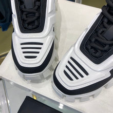 PRADA CLOUDBUST THUNDER SNEAKERS BLACK WHITE - P014