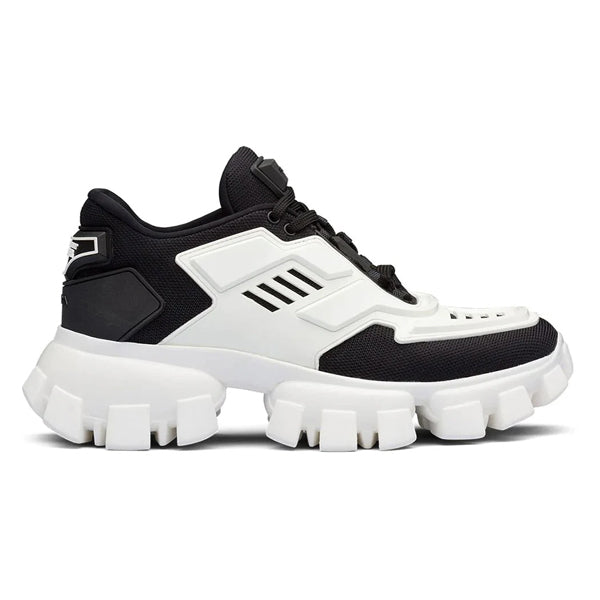 PRADA CLOUDBUST THUNDER SNEAKERS BLACK WHITE - P014