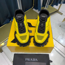 PRADA CLOUDBUST THUNDER SNEAKERS BLACK YELLOW - P012